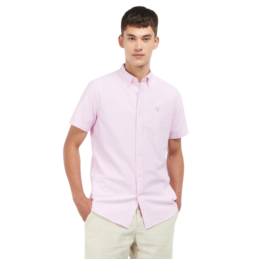 Barbour Oxtown S/S Tailored Shirt - Pink