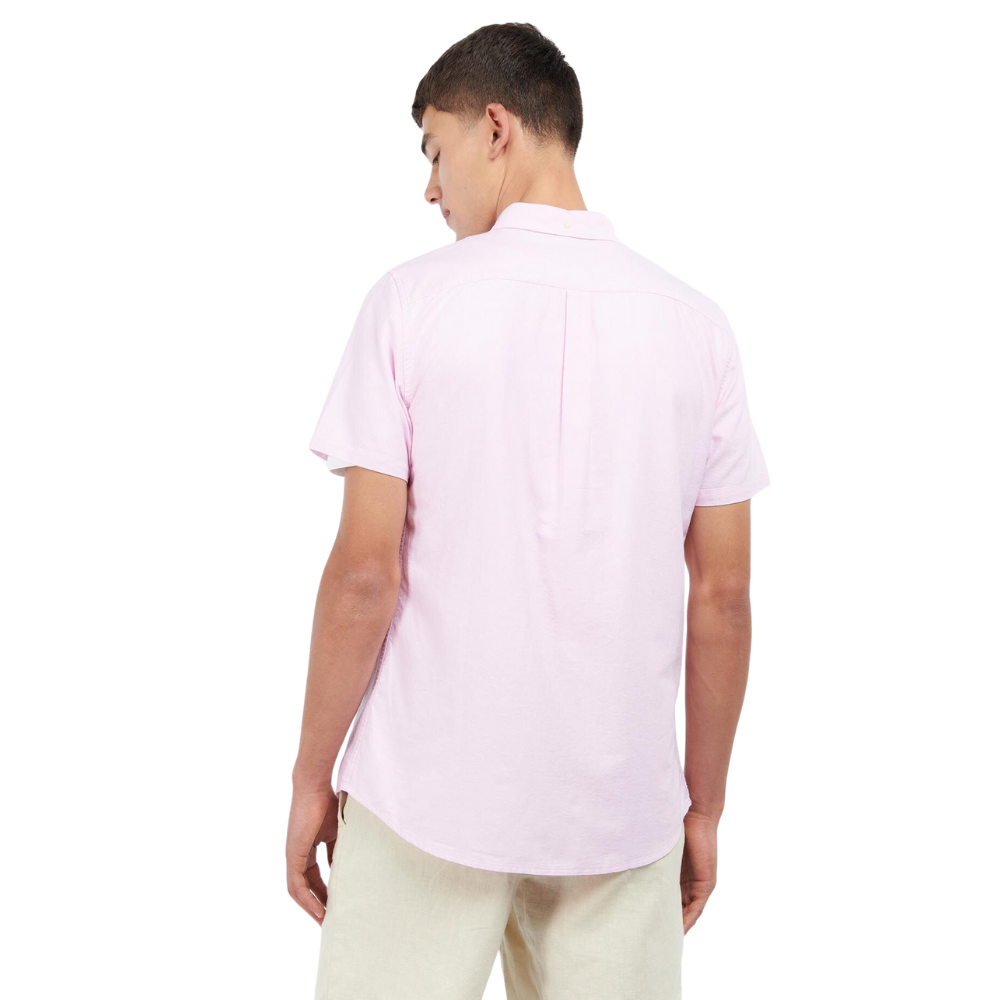 Barbour Oxtown S/S Tailored Shirt - Pink