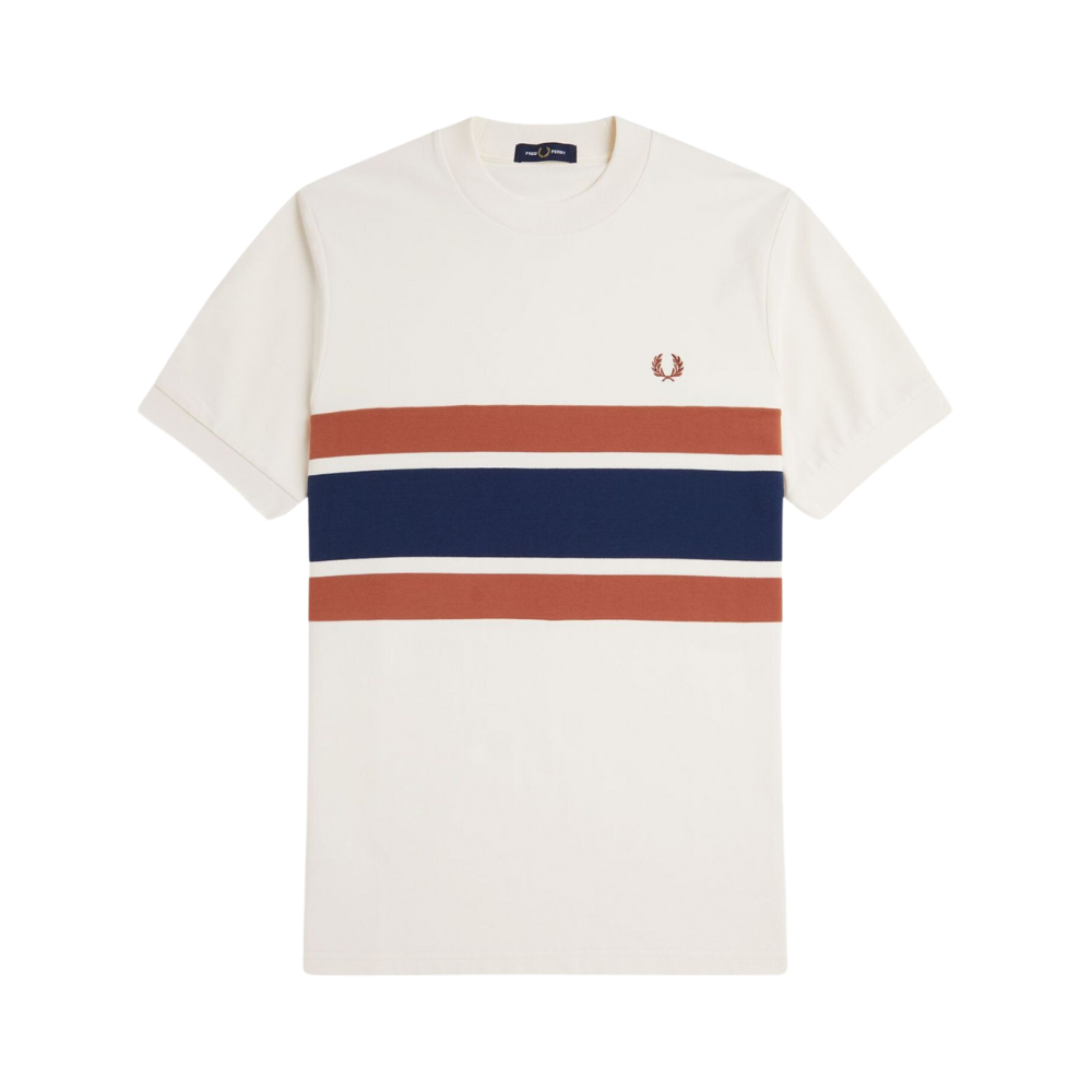 FP Panelled T-Shirt - Light Ecru