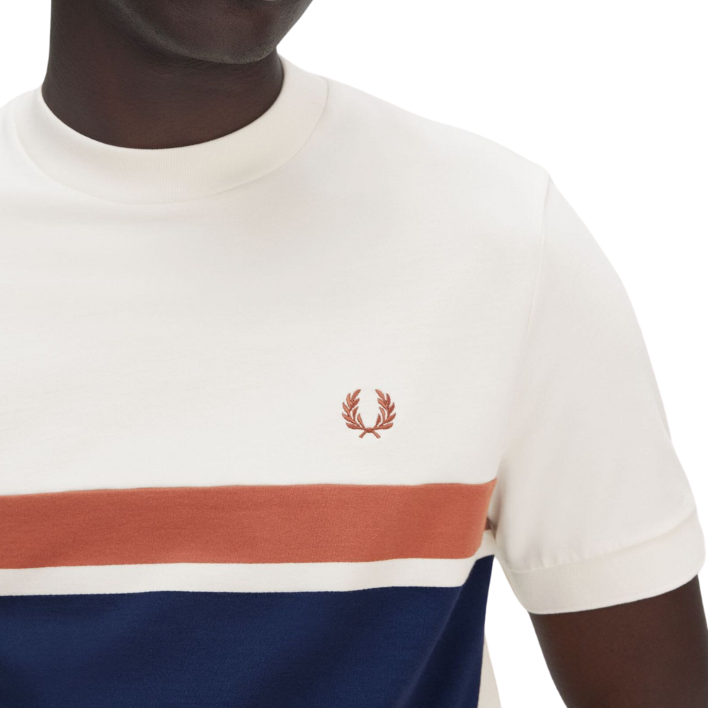 FP Panelled T-Shirt - Light Ecru
