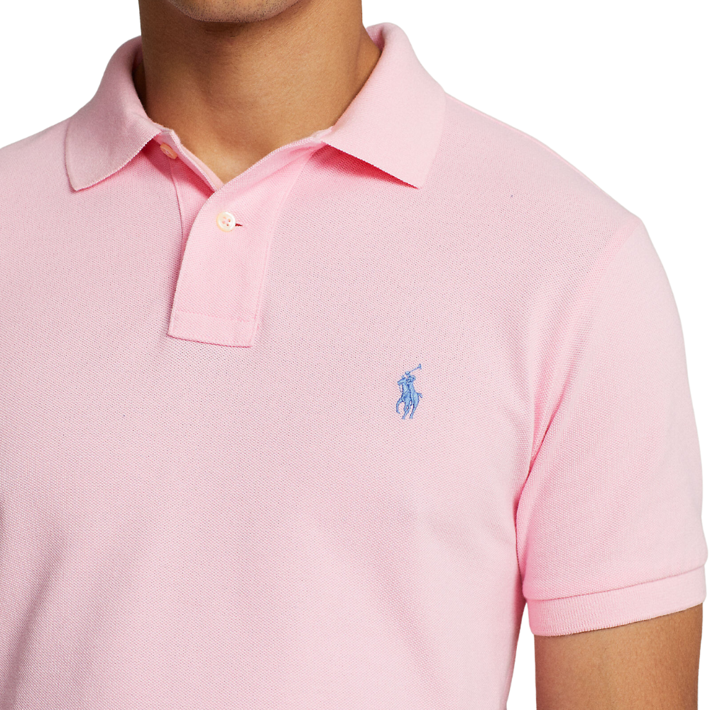 Polo Ralph Lauren The Iconic Mesh Polo Shirt - Carmel Pink