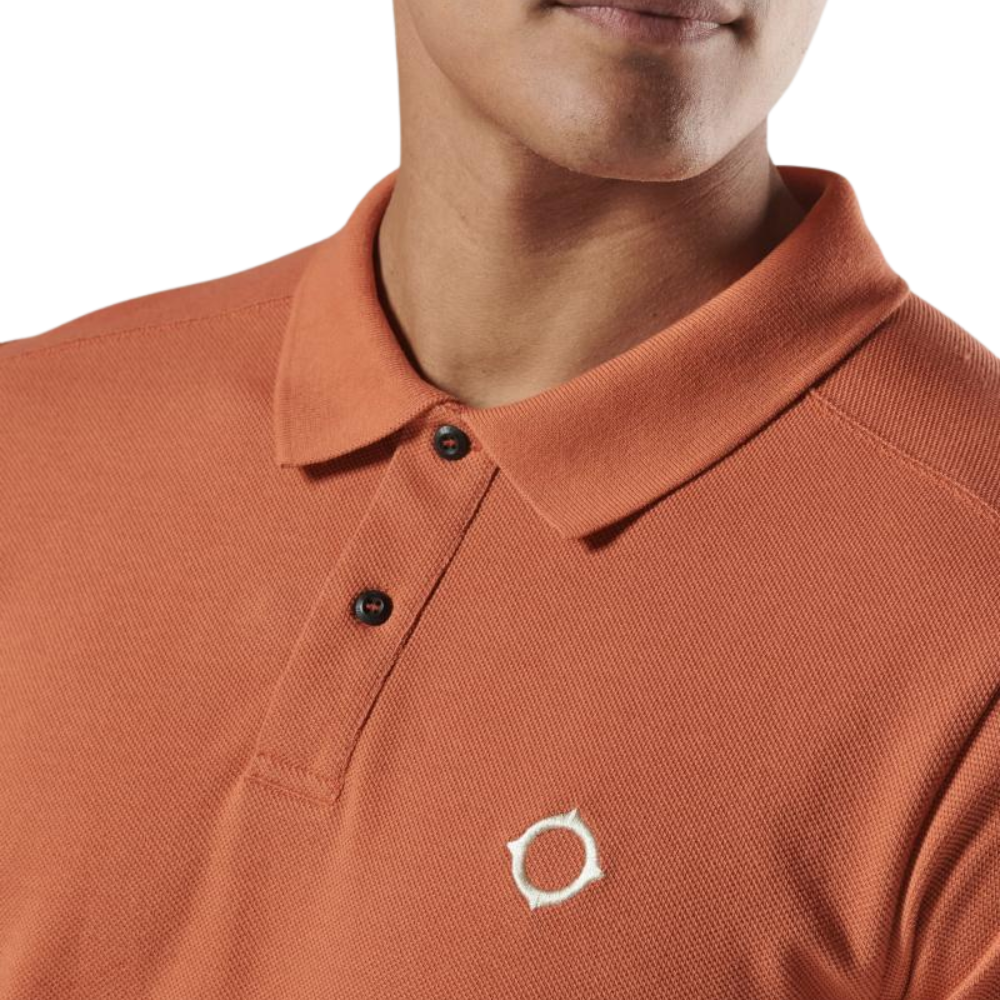 MA.STRUM SS Pique Polo - Rust