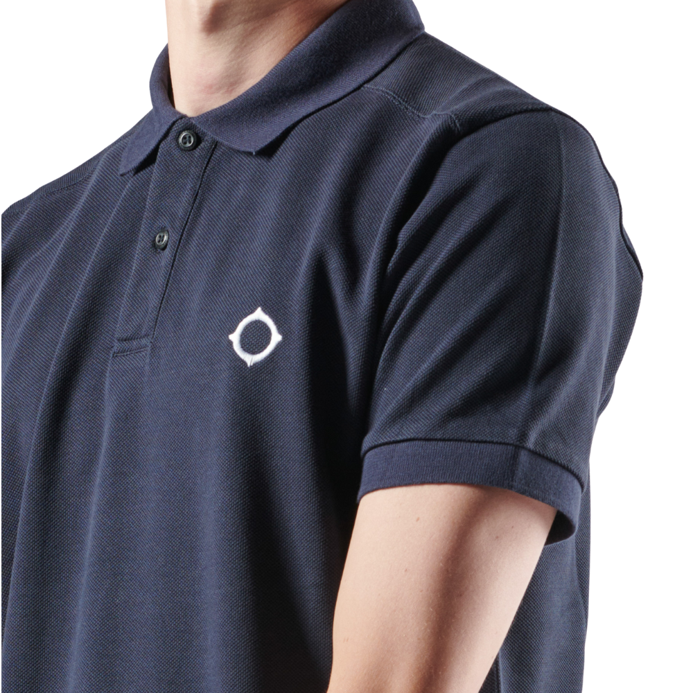 MA.STRUM SS Pique Polo - Navy