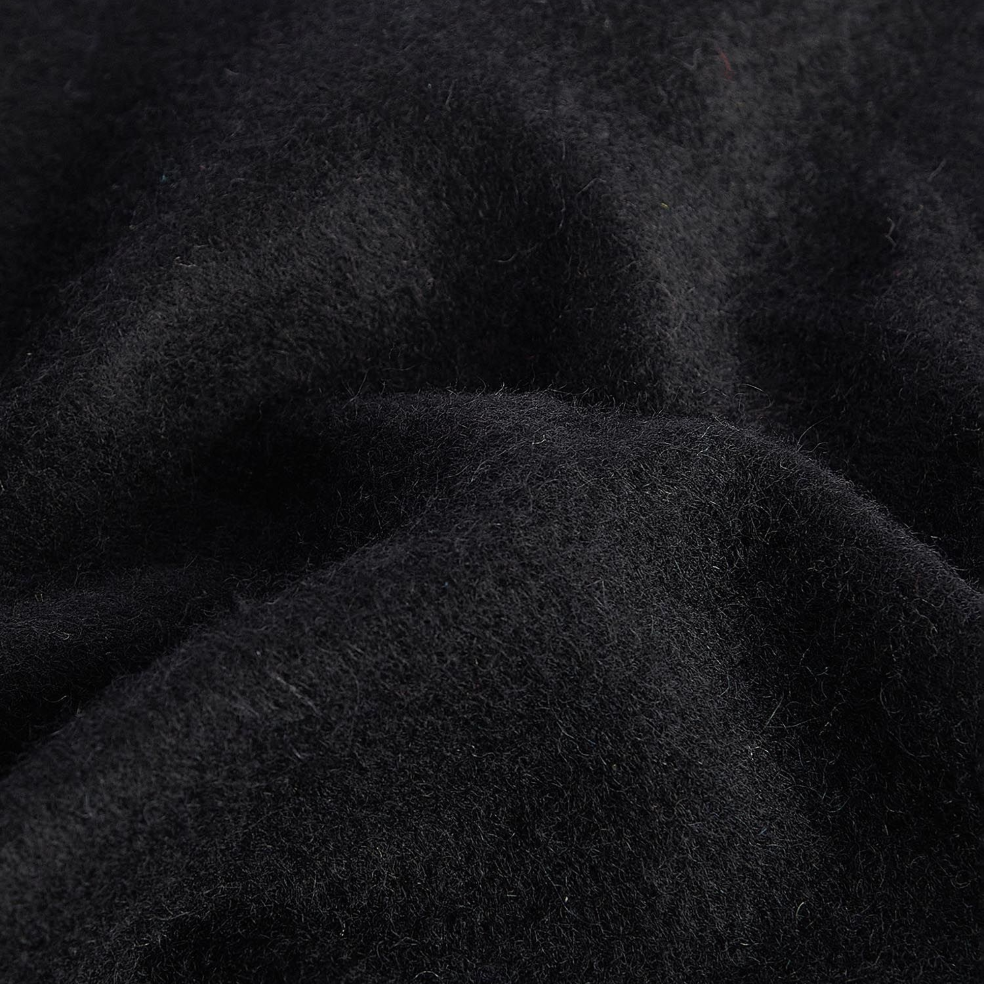 Barbour Plain Lambswool Scarf - Black