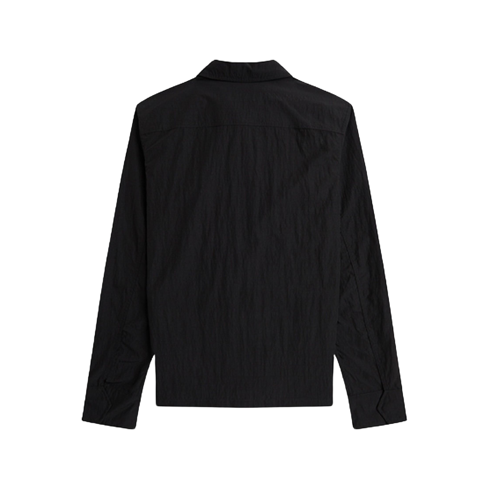 Fred Perry Pocket Overshirt - Black