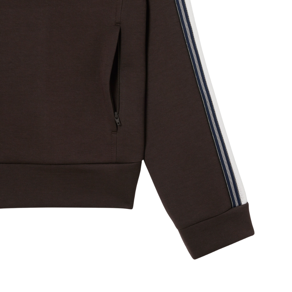 Lacoste Double Face Jersey Jacket - Port