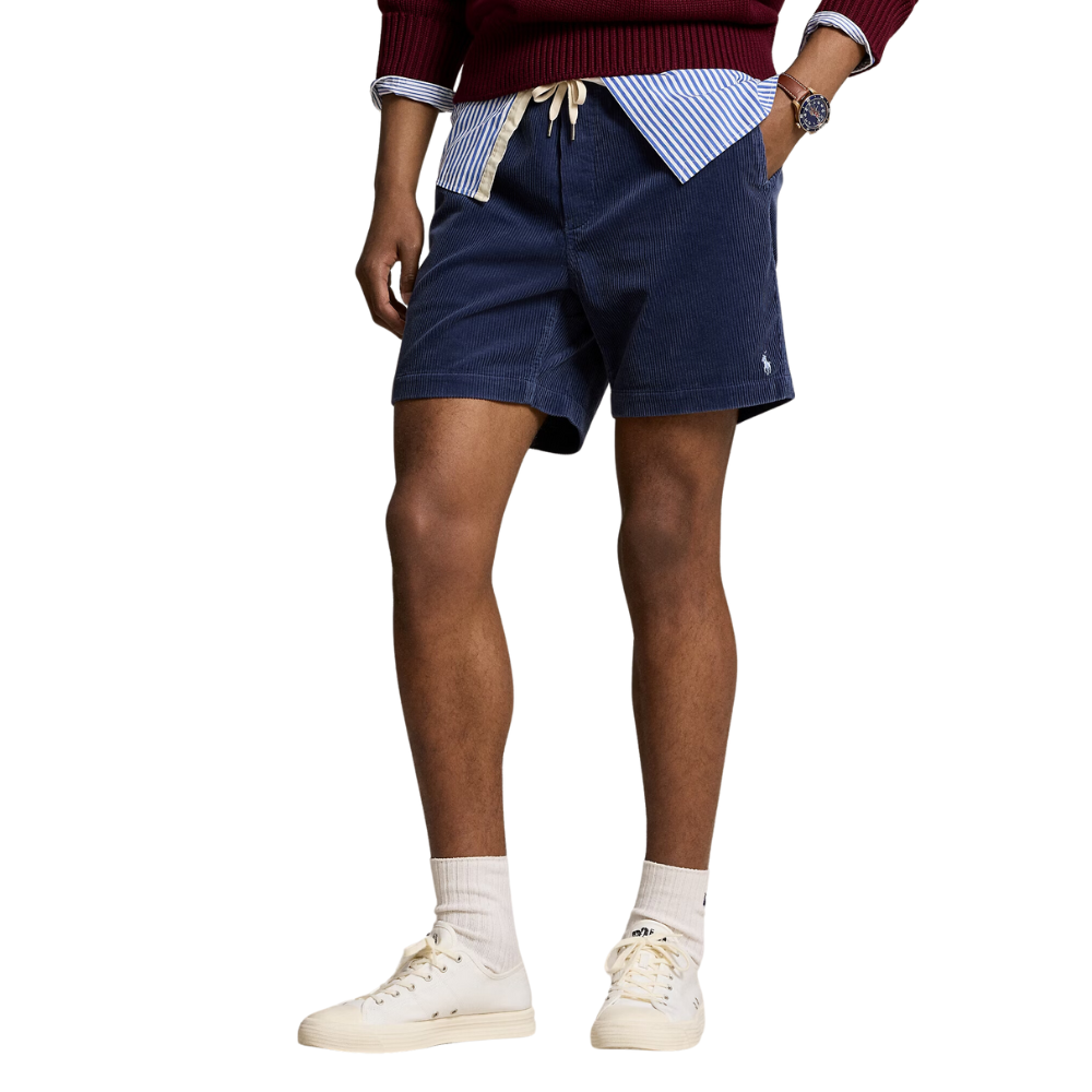 Ralph Lauren Prepsters Washed Cord Shorts - Boston Navy