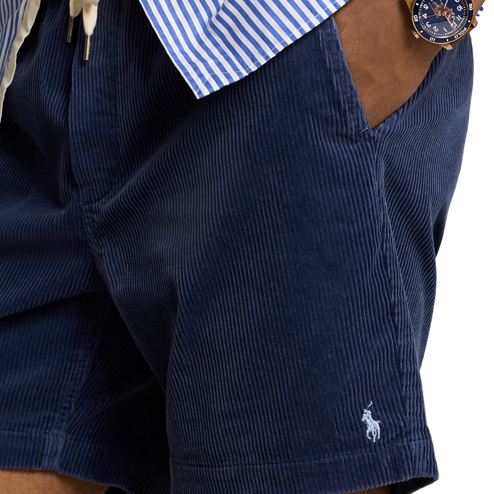 Ralph Lauren Prepsters Washed Cord Shorts - Boston Navy