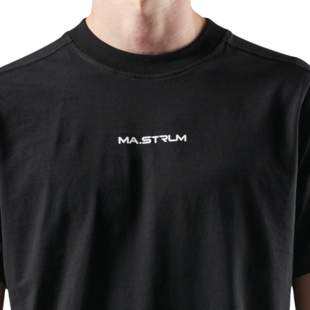 Ma.Strum Print Tee - Black