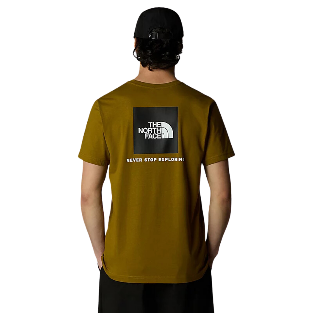 TNF S/S Redbox Tee - Moss Green
