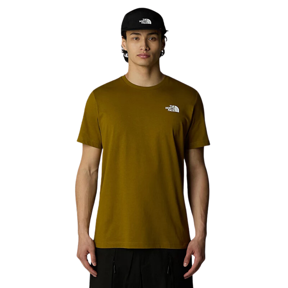 TNF S/S Redbox Tee - Moss Green