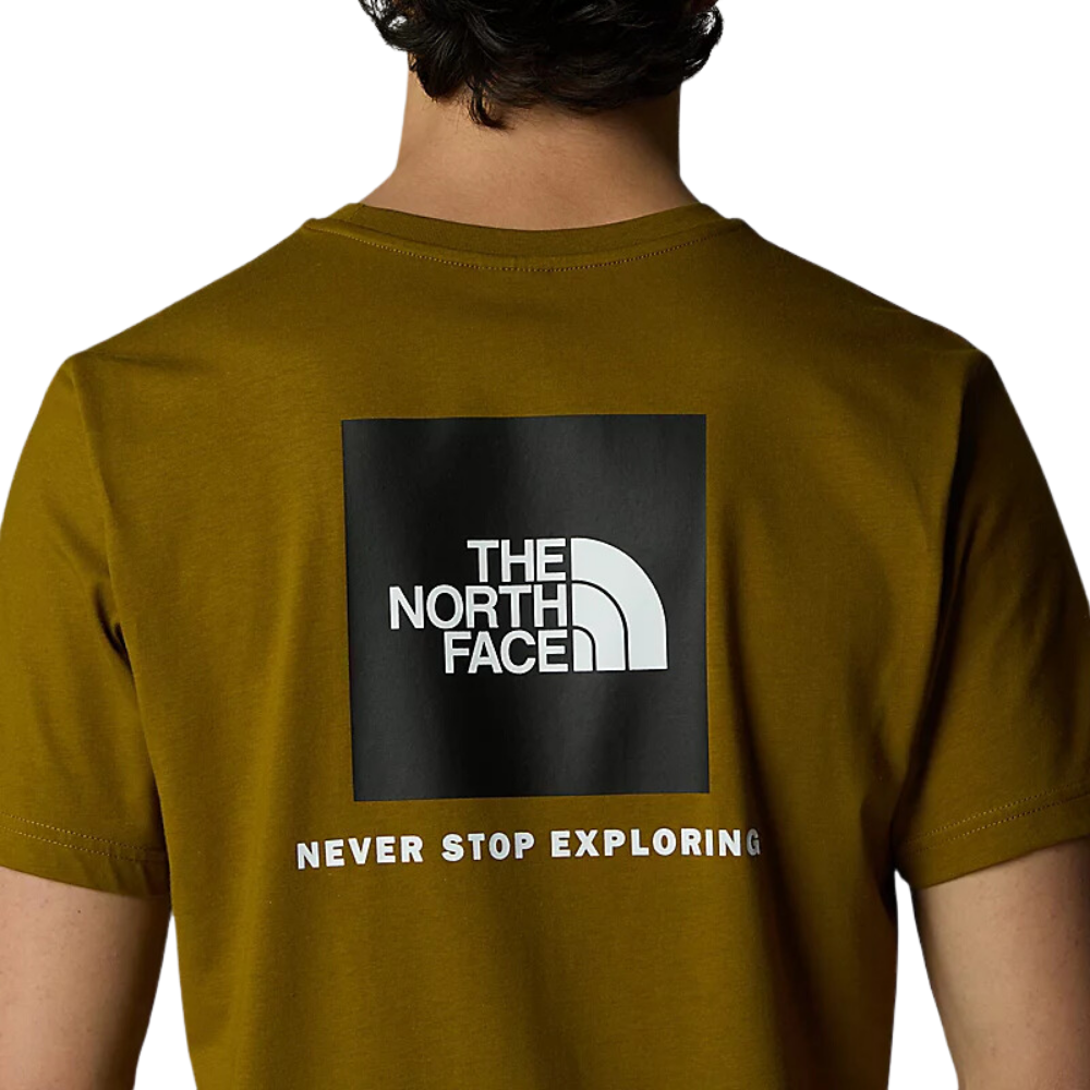 TNF S/S Redbox Tee - Moss Green