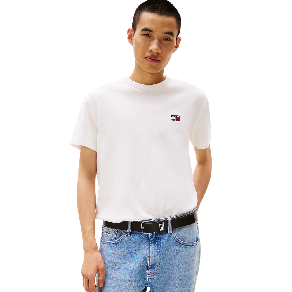 TJM Reg Badge Tee - Ecru