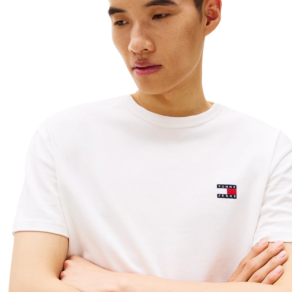 TJM Reg Badge Tee - Ecru