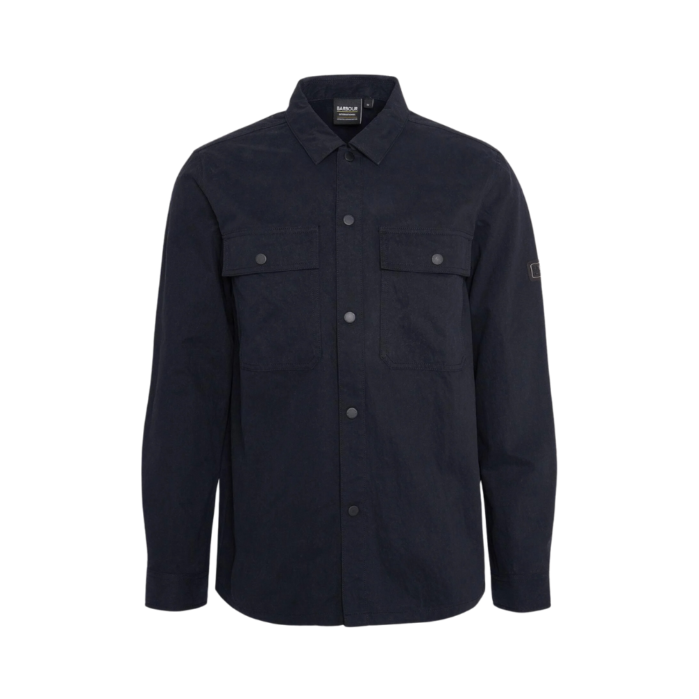 Barbour Intl. Rocco Peached Overshirt - Black