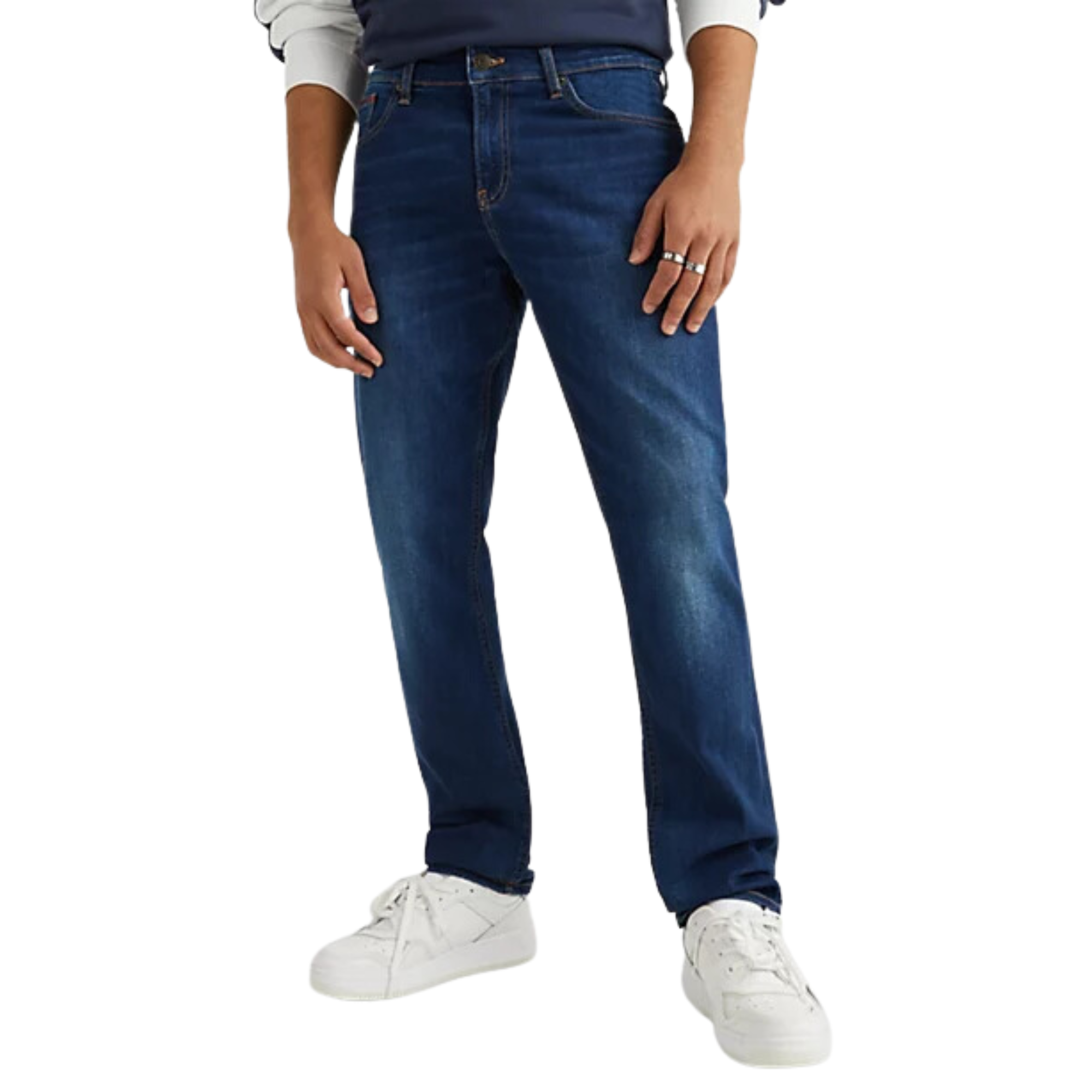 Tommy Jeans Ryan Regular Straight Stretch - Dark Blue