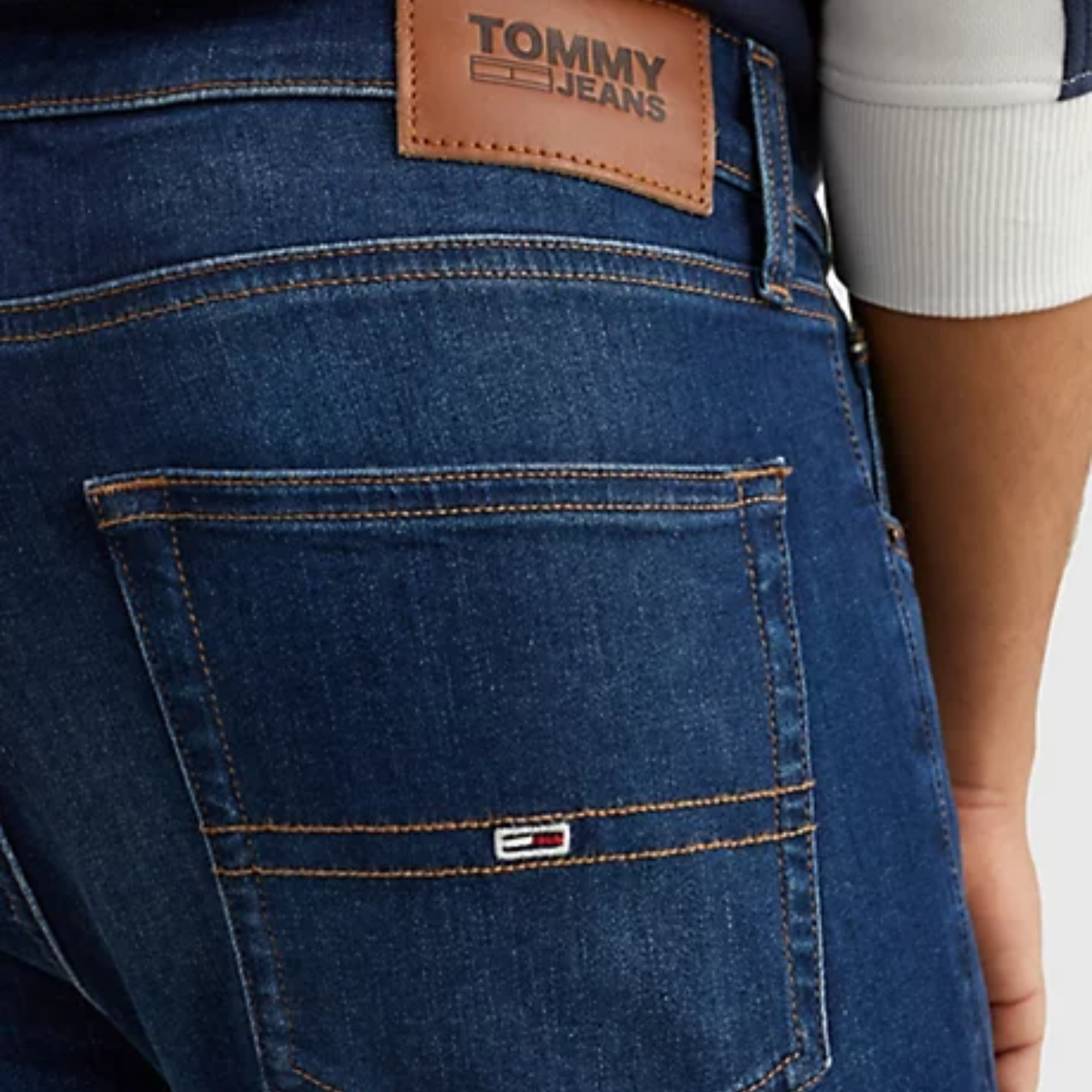 Tommy Jeans Ryan Regular Straight Stretch - Dark Blue