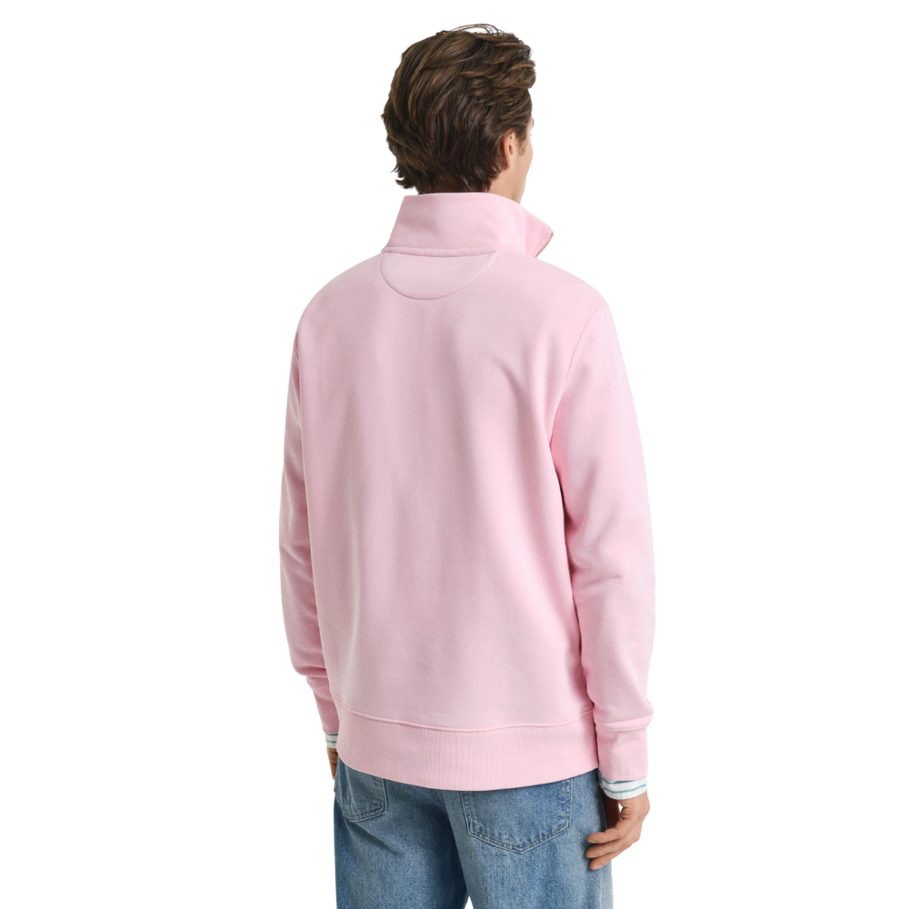 Reg Shield Half Zip Sweat - California Pink