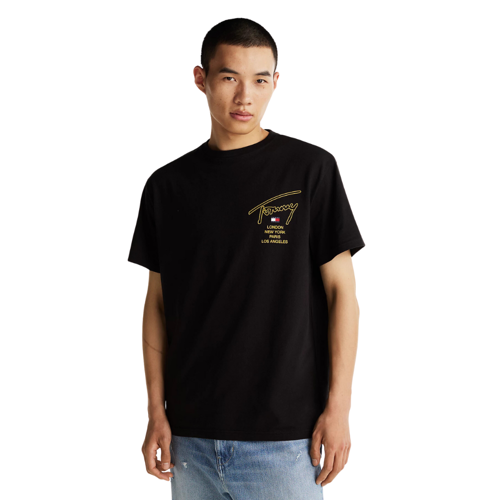TMJ Reg Sig City Twist Tee - Black