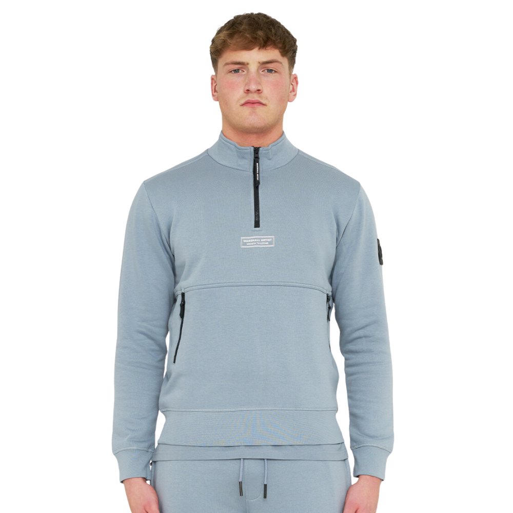 Siren 1/4 Zip - Nardo Grey