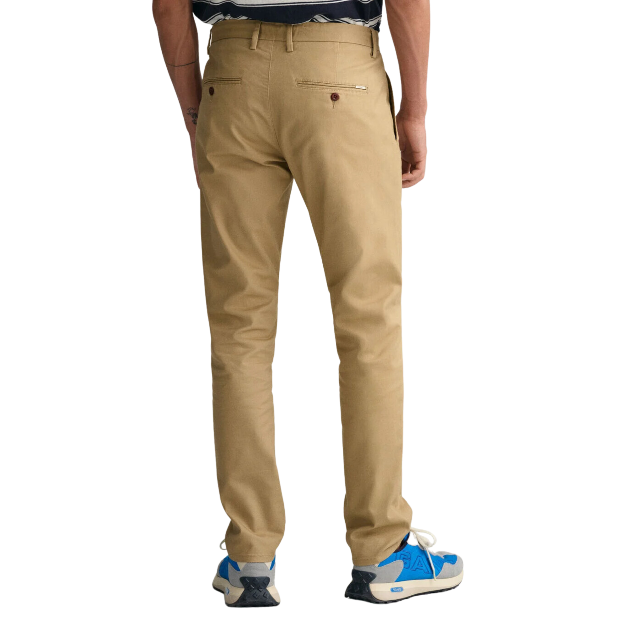 Slim Twill Chino - Dark Khaki