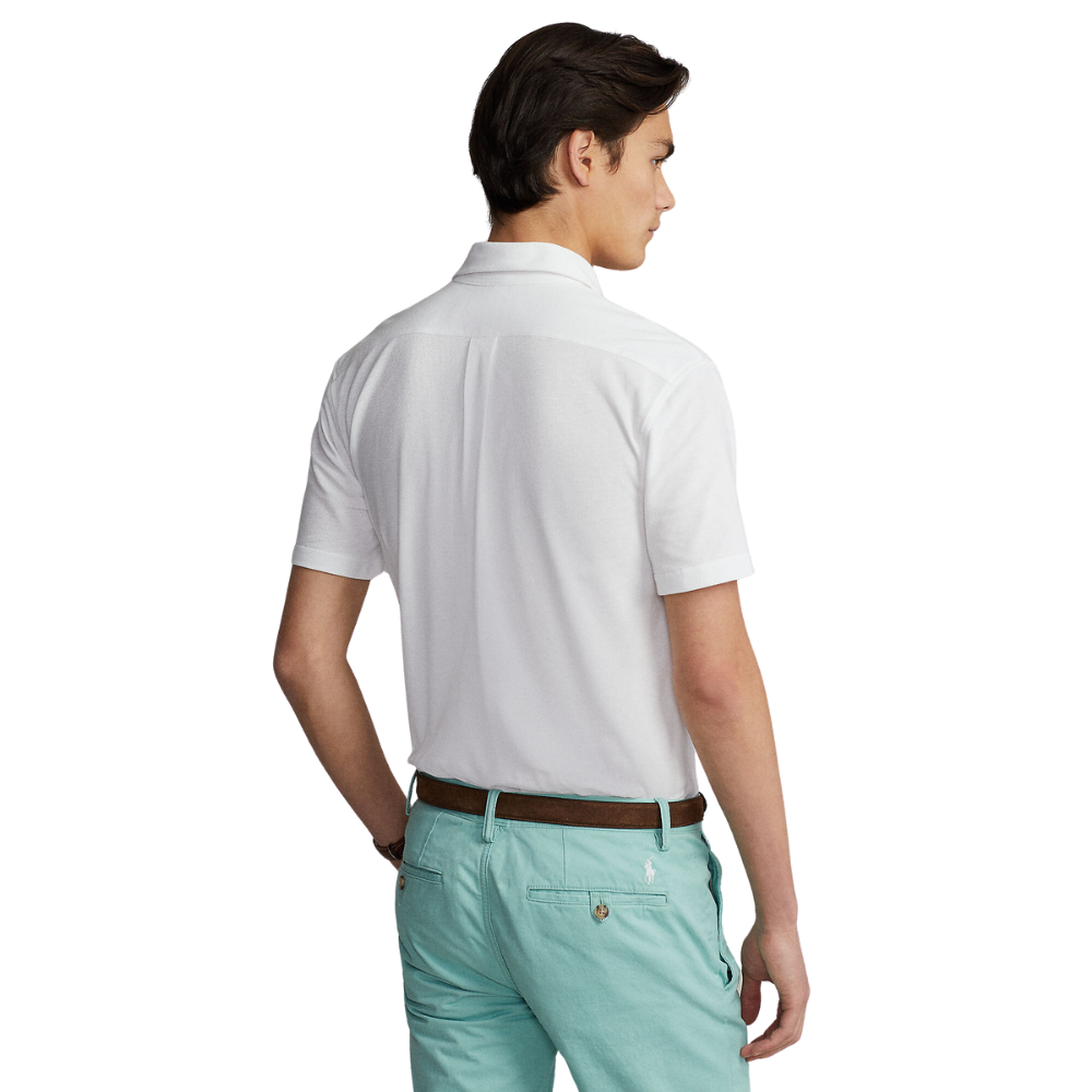 Ralph Lauren SS Mesh Shirt - White