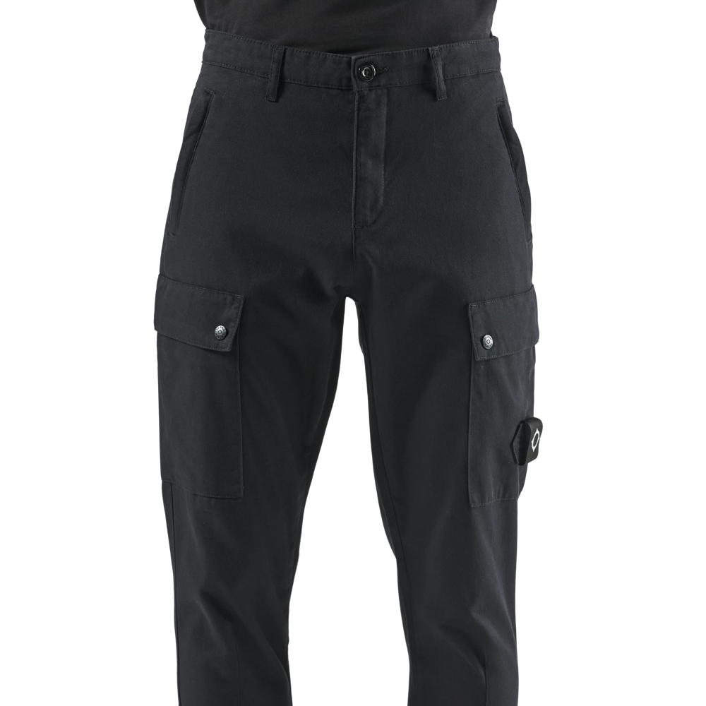 MA.STRUM PD Tapered Cargo Pant - Black