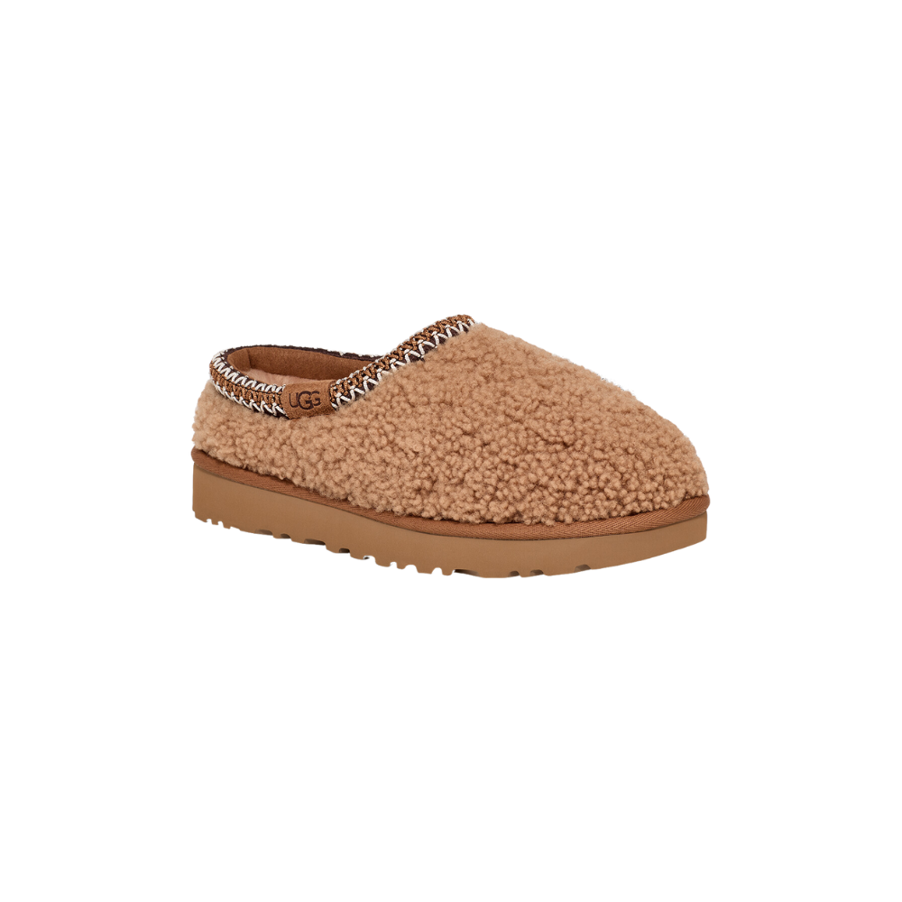UGG Womens Tasman Maxi Curly Slippers - Chestnut