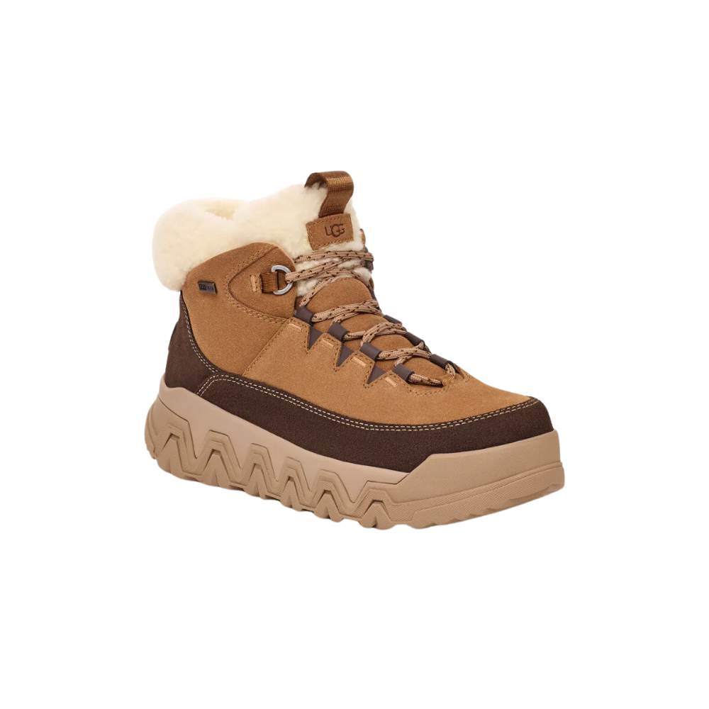 UGG Womens TerreTrail Cozy Lace Boots - Chestnut