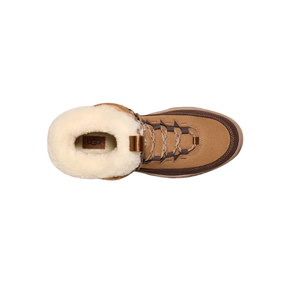 UGG Womens TerreTrail Cozy Lace Boots - Chestnut