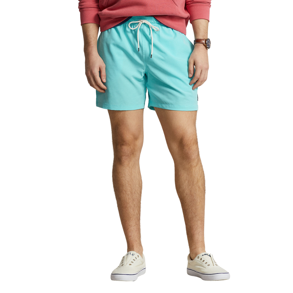 Ralph Lauren Traveler Mid Swim Short - Hammond Blue