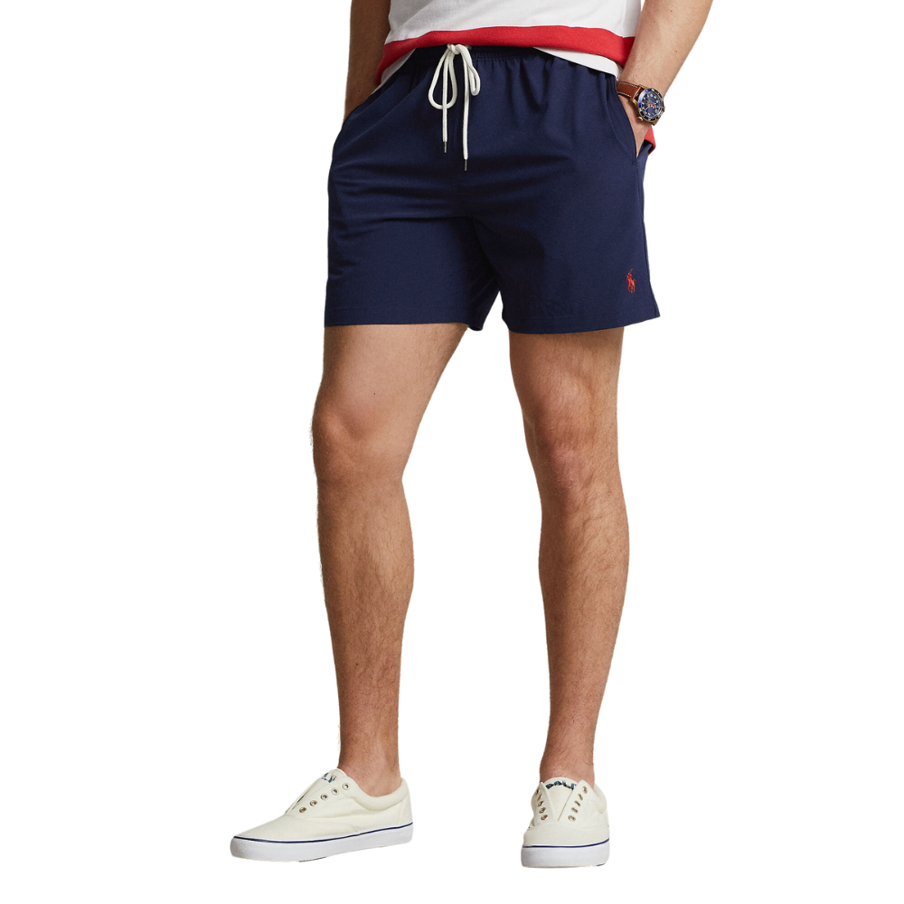 Ralph Lauren Traveler Mid Swim Short - Newport Navy