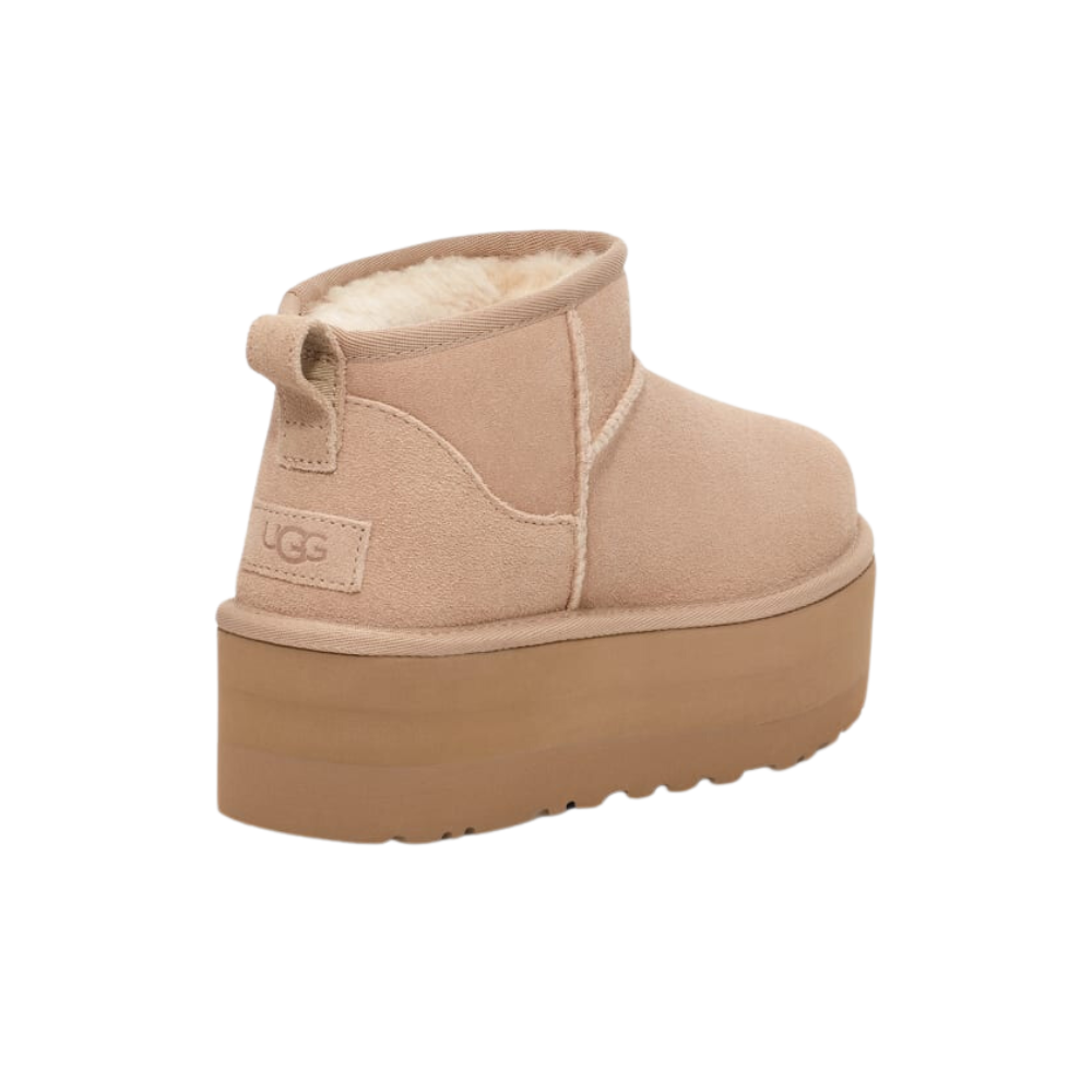 UGG Womens Classic Ultra Mini Platform - Sand