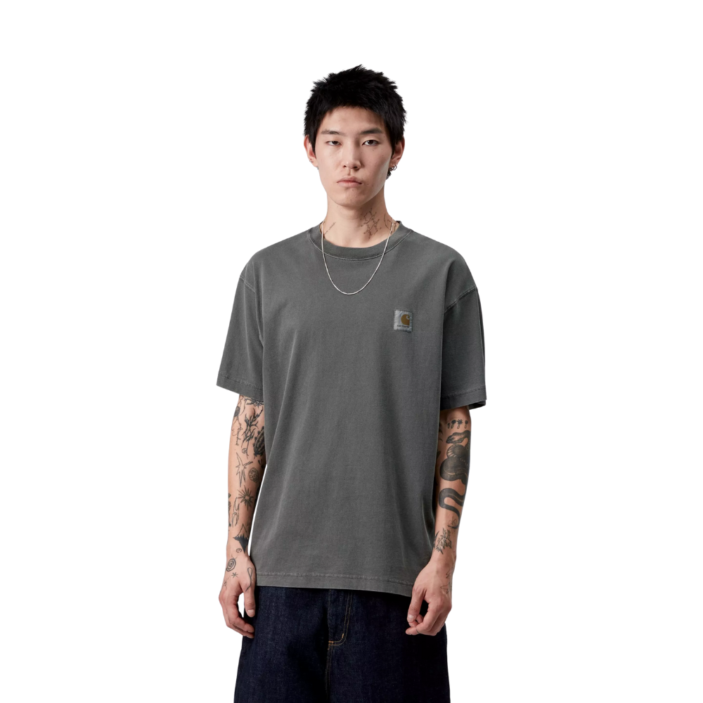 Carhartt WIP S/S Vista T-Shirt Garment Dyed - Black