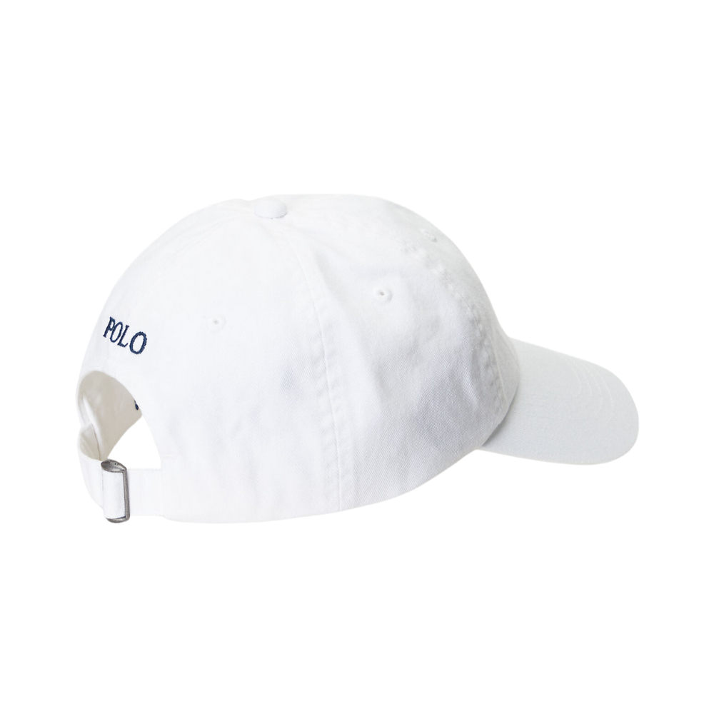 Ralph Lauren Classic Sports Cap - White/Navy