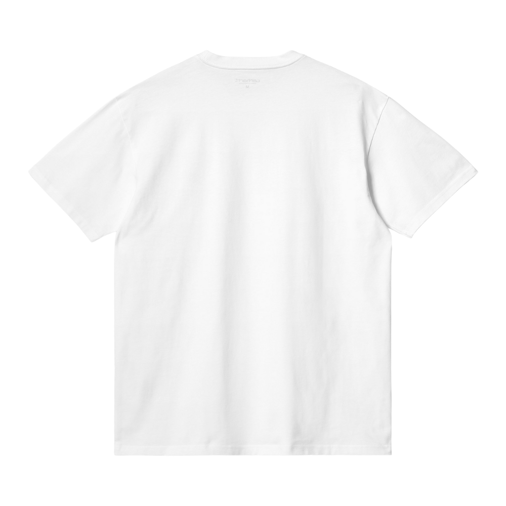Carhartt WIP S/S Chase T-Shirt - White/Gold
