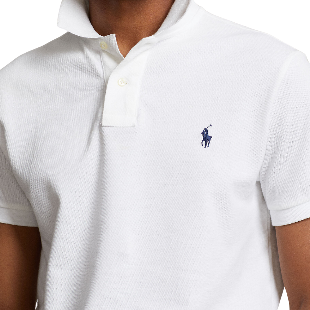 Polo Ralph Lauren The Iconic Mesh Polo Shirt - White