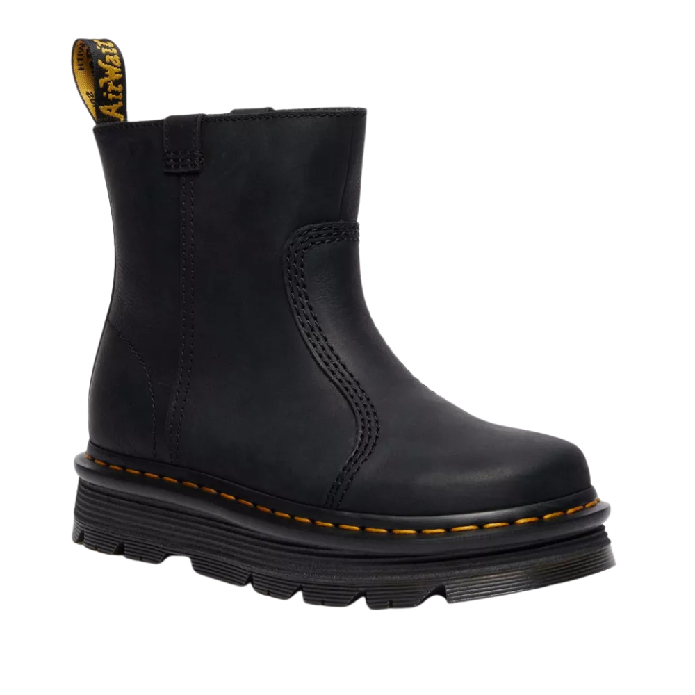 Dr Martens Zebzag Rigger Boot - Black
