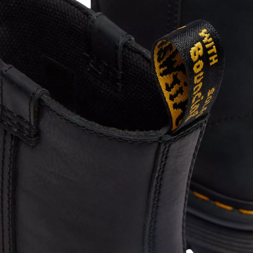 Dr Martens Zebzag Rigger Boot - Black