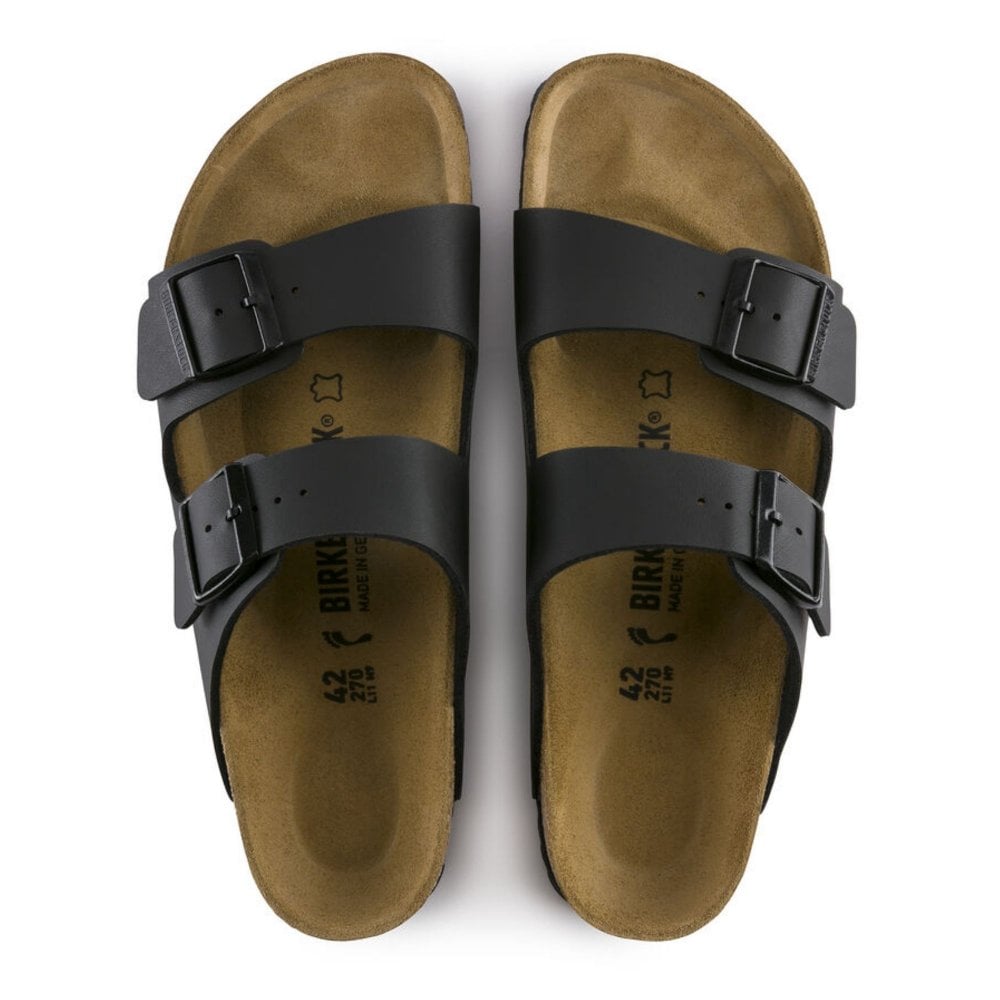 Birkenstock Womens Arizona Birko-Flor Sandal - Black