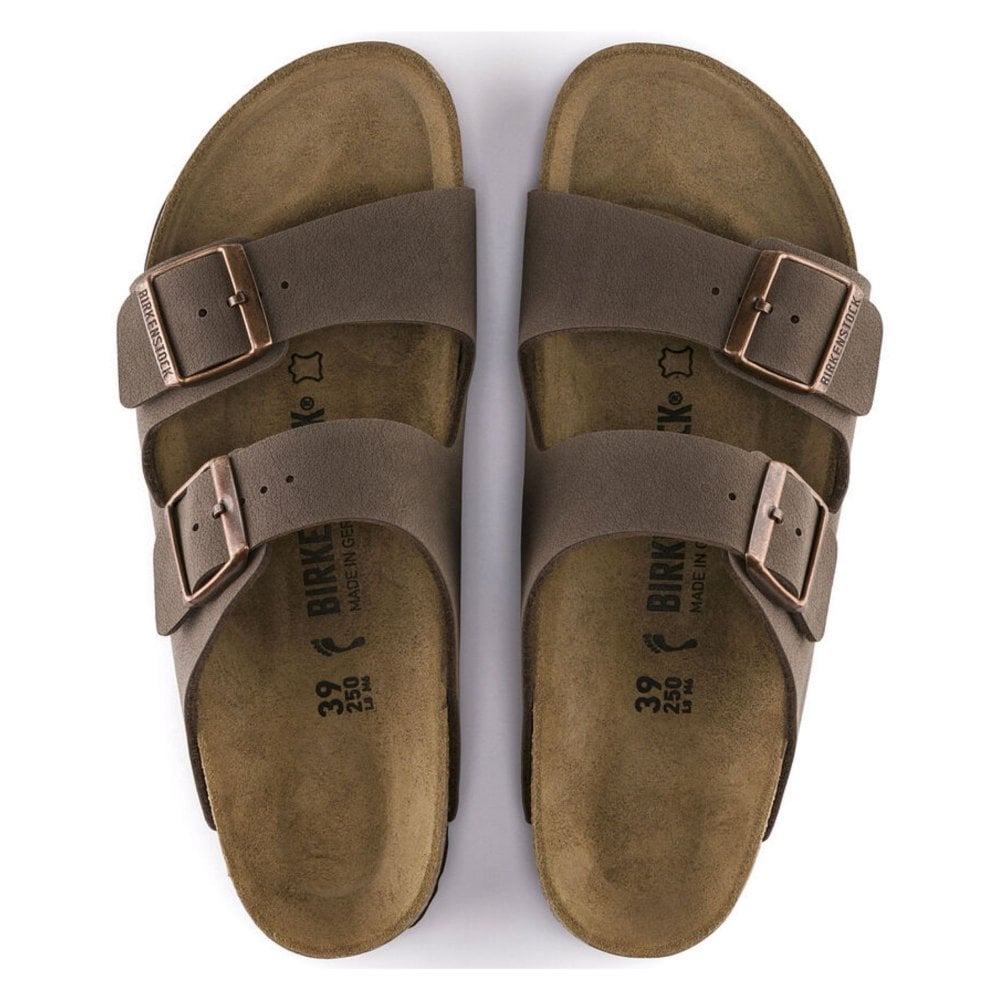 Birkenstock Womens Arizona Birko-Flor Sandal - Mocca