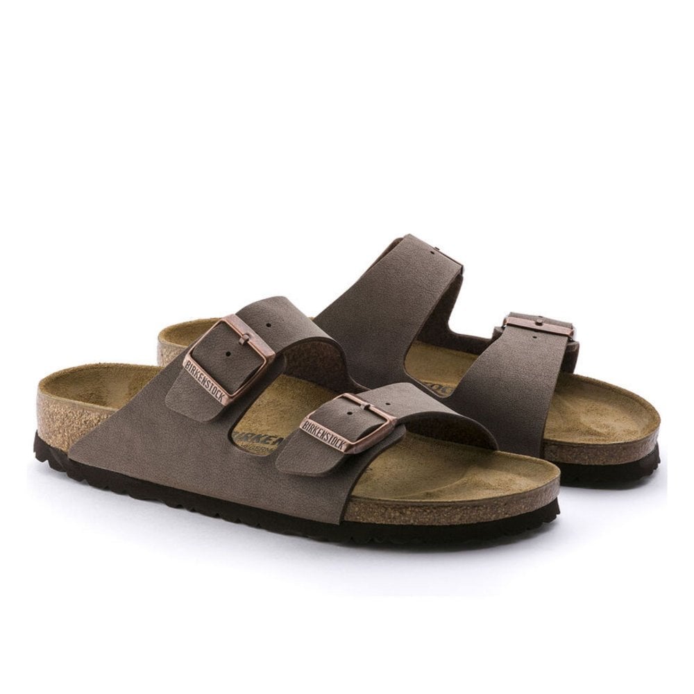 Birkenstock Womens Arizona Birko-Flor Sandal - Mocca