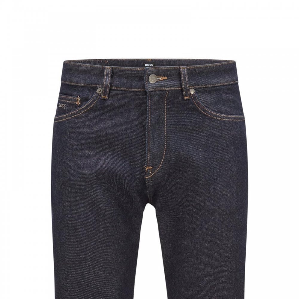 BOSS Delaware 3 Slim Fit Jeans - Dark Rinse