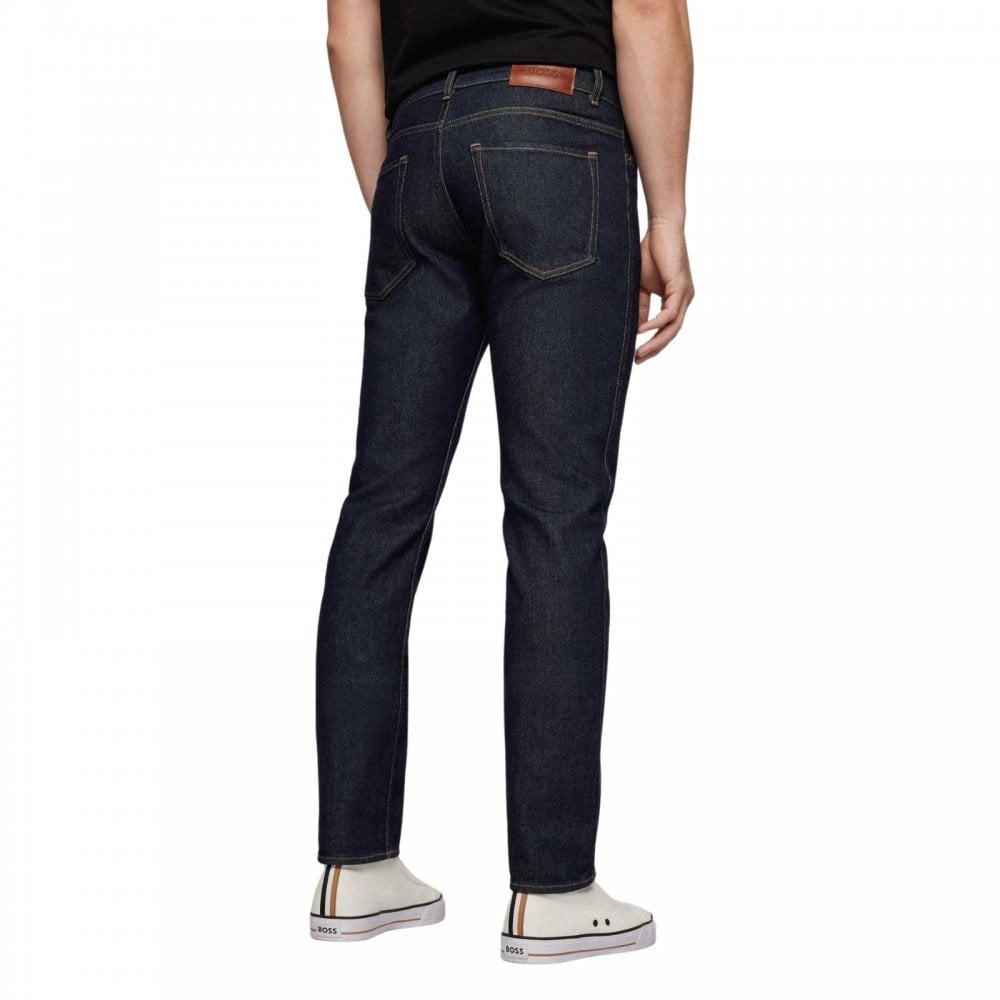 BOSS Delaware 3 Slim Fit Jeans - Dark Rinse