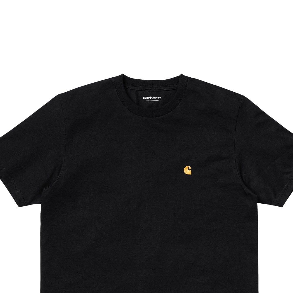 Carhartt WIP SS Chase T-Shirt Black/Gold