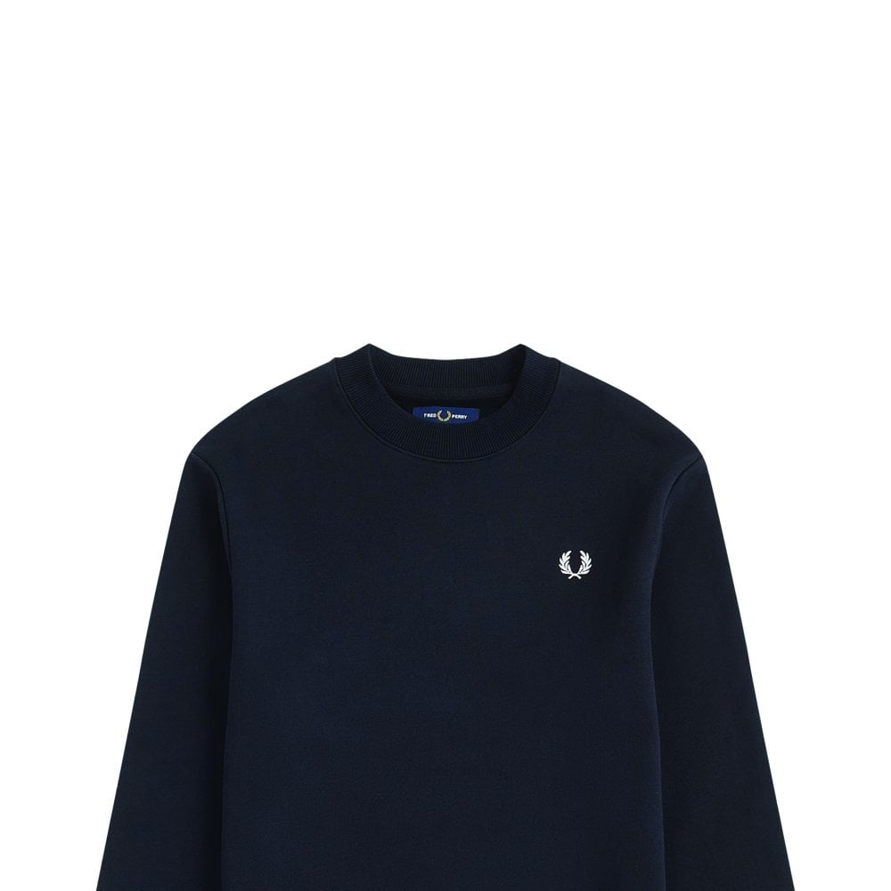Fred Perry Crew Neck Sweatshirt - Navy