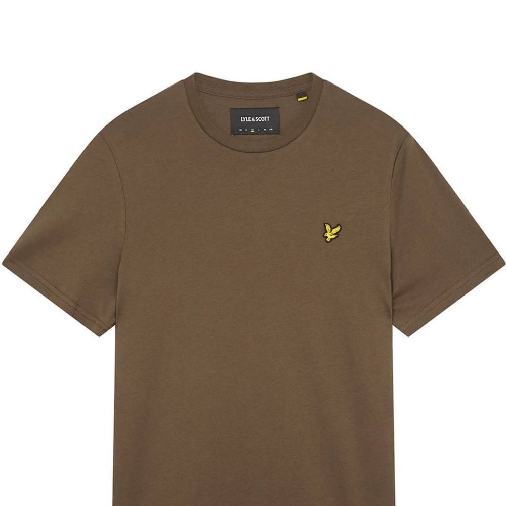 Lyle & Scott Plain T Shirt - Olive