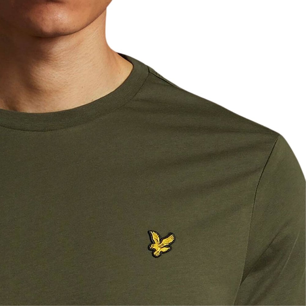 Lyle & Scott Plain T Shirt - Olive