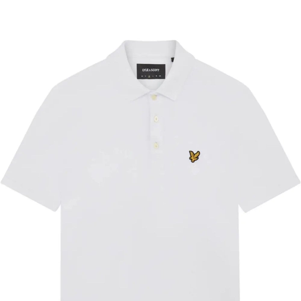 Lyle & Scott Plain Polo Shirt - White