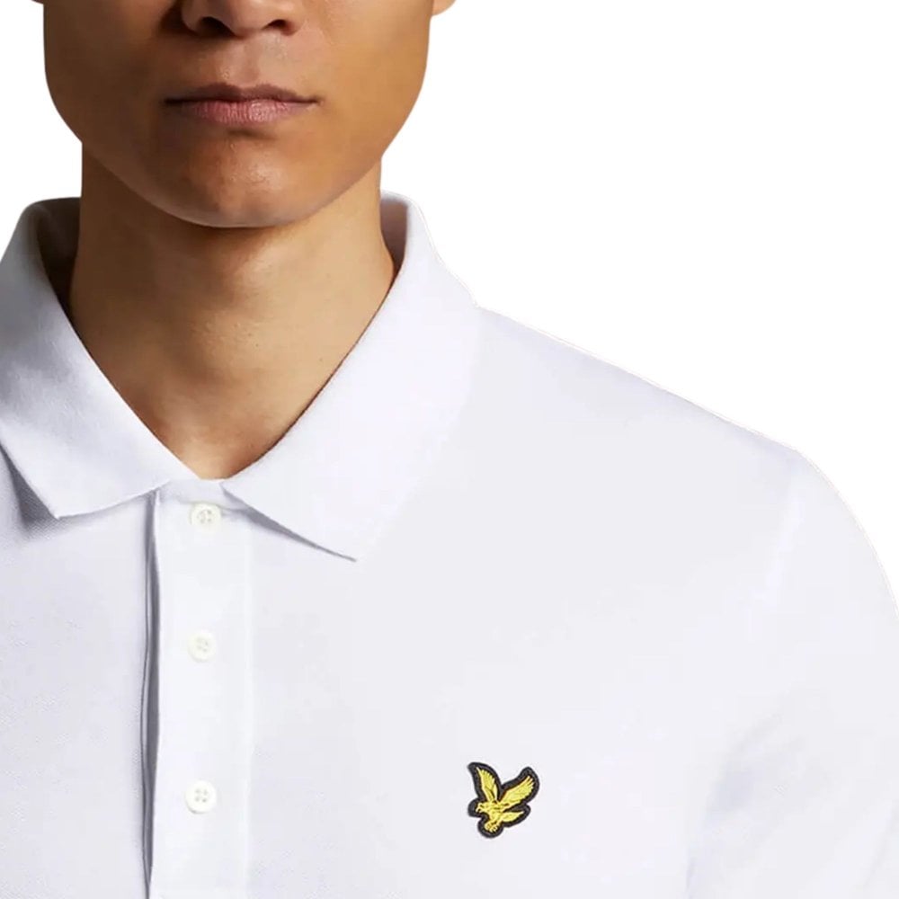 Lyle & Scott Plain Polo Shirt - White